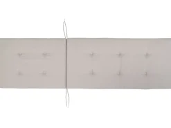 Almofada Complementar Para Espreguicadeira 192 X 56 X 5 Cm Taupe Cesana