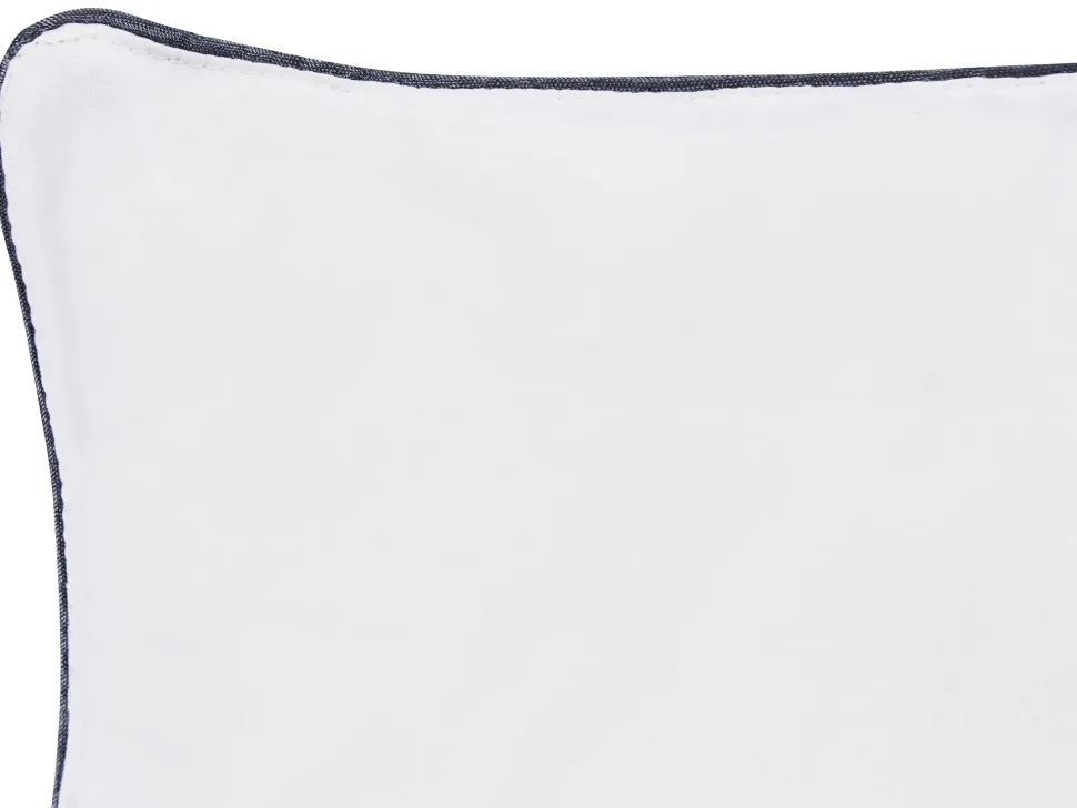 Almofada De Alto Perfil Com Enchimento De Poliester 80 X 80 Cm Diran