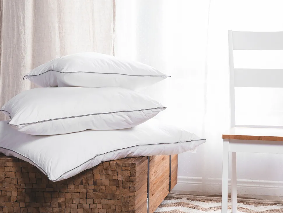 Almofada De Baixo Perfil Com Enchimento De Poliester 50 X 60 Cm Diran