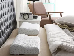 Almofada De Espuma De Memoria 50 X 30 Cm Branco Kangto