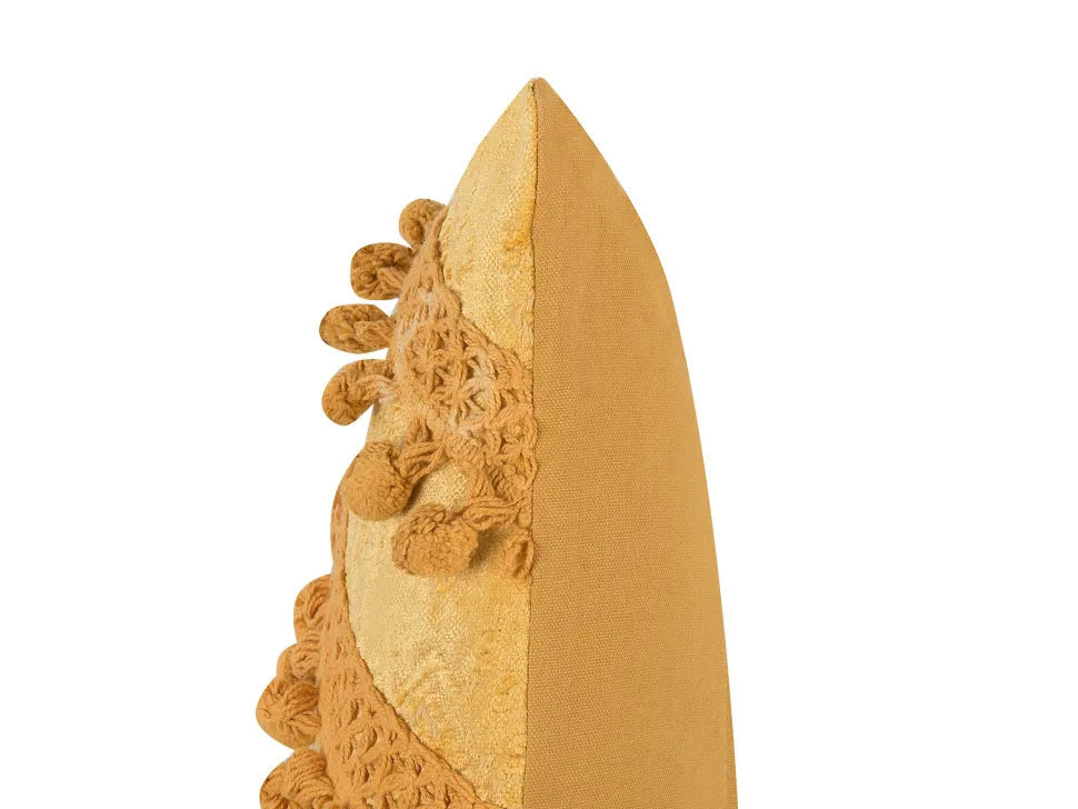 Almofada Decorativa 30 X 50 Cm Amarela Ayroor