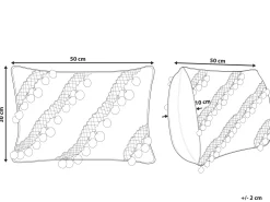 Almofada Decorativa 30 X 50 Cm Amarela Ayroor