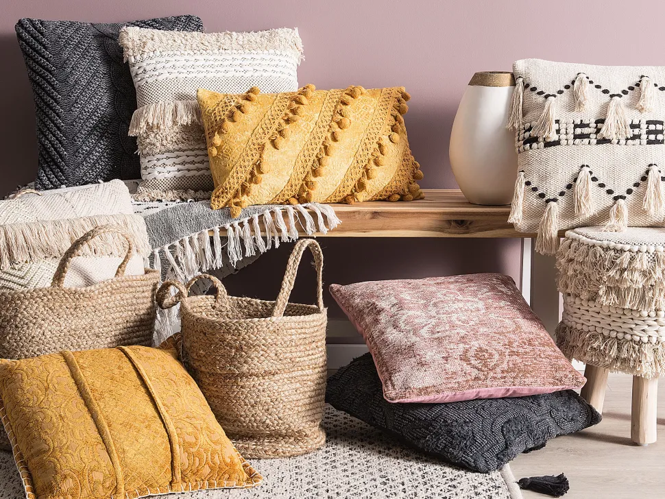 Almofada Decorativa 30 X 50 Cm Amarela Ayroor