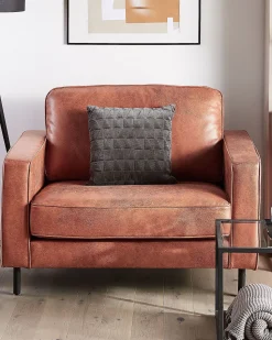 Almofada Decorativa Algodao Cinzento Com Relevo 45 X 45 Cm Lalam