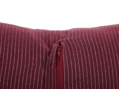 Almofada Decorativa As Riscas Vermelha 45 X 45 Cm Campanula