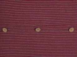 Almofada Decorativa As Riscas Vermelha 45 X 45 Cm Campanula