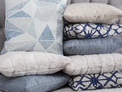 Almofada Decorativa Azul Claro 45 X 45 Cm