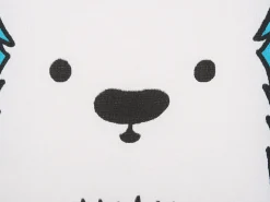 Almofada Decorativa Azul Com Estampa De Urso 45 X 45 Cm Waranasi