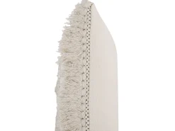 Almofada Decorativa Bordada Algodao Creme 45 X 45 Cm Villur