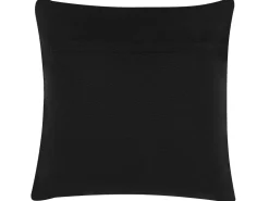 Almofada Decorativa Castanha Com Flores 45 X 45 Cm Karur