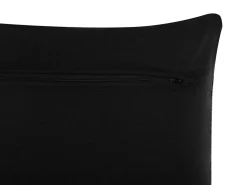 Almofada Decorativa Castanha Com Flores 45 X 45 Cm Karur