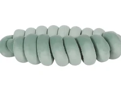 Almofada Decorativa Com No Verde 45 X 25 Cm Panara