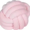 Almofada Decorativa Com No Em Veludo Rosa 30 X 30 Cm Malni