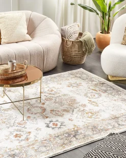 Almofada Decorativa Com Padrao Geometrico Em Algodao Creme 45 X 45 Cm Ceiba