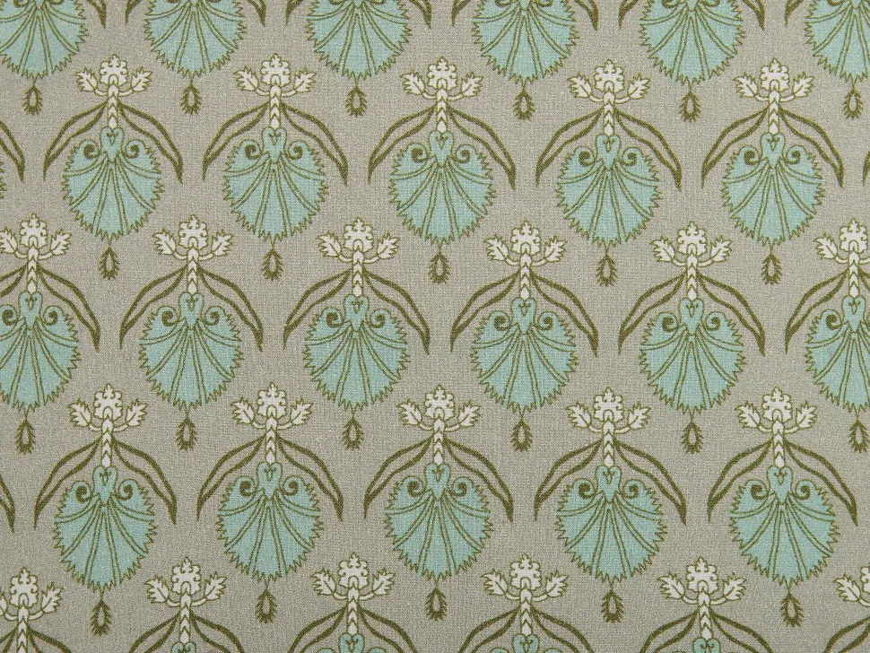 Almofada Decorativa Com Padrao De Folha Em Algodao Verde 45 X 45 Cm Pictus