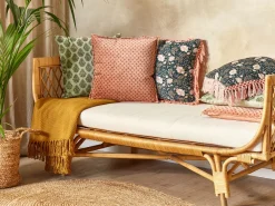 Almofada Decorativa Com Padrao De Diamante Em Veludo Rosa 45 X 45 Cm Rhodocoma