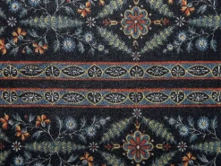 Almofada Decorativa Com Padrao De Flor Em Veludo Multicolor 45 X 45 Cm Ruta