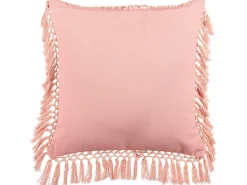 Almofada Decorativa Com Padrao De Flores Em Veludo Verde E Rosa 45 X 45 Cm Parrotia