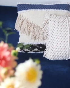 Almofada Decorativa Creme 45 X 45 Cm Sofca