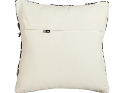 Almofada Decorativa Creme E Preta 50 X 50 Cm Chittoor