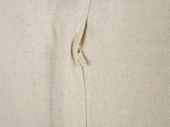 Almofada Decorativa De Algodao Tufada Em Algodao Creme E Cinzento 45 X 45 Cm Alocasia