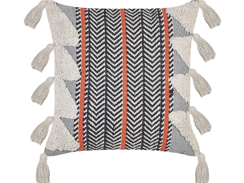 Almofada Decorativa Em Algodao Multicolor 45 X 45 Cm Bouvardia