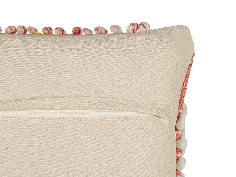 Almofada Decorativa Em Algodao Laranja 45 X 45 Cm Deutzia