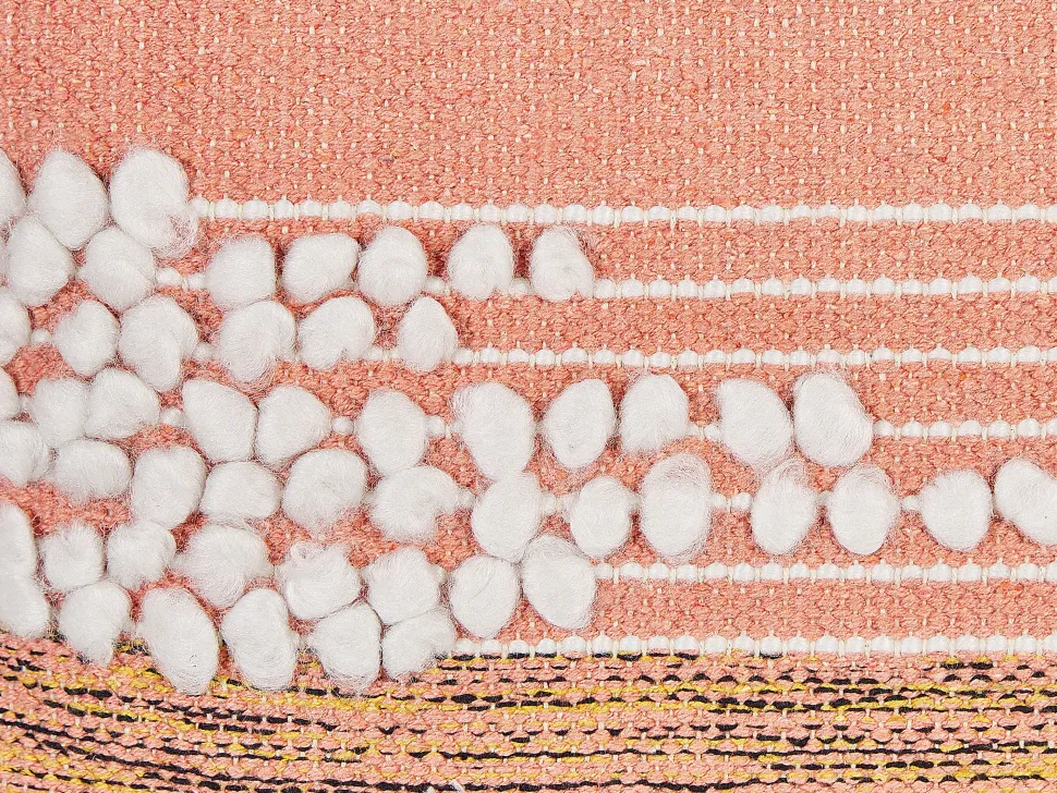 Almofada Decorativa Em Algodao Laranja 45 X 45 Cm Deutzia