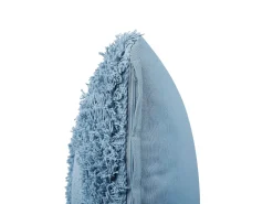 Almofada Decorativa Em Algodao Azul 45 X 45 Cm Rhoeo