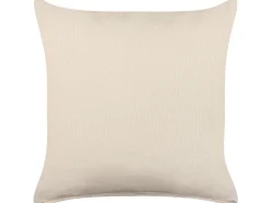 Almofada Decorativa Em Algodao Creme 45 X 45 Cm Howea