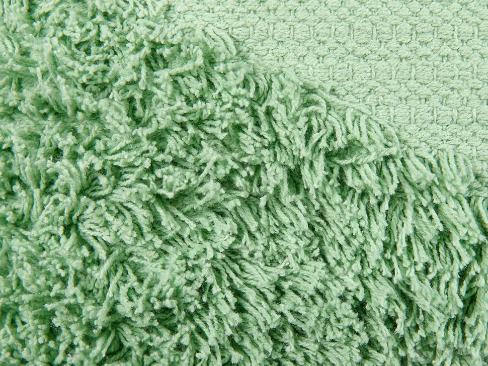 Almofada Decorativa Em Algodao Verde Claro 45 X 45 Cm Rhoeo