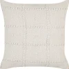 Almofada Decorativa Em Algodao Creme 45 X 45 Cm Ixora