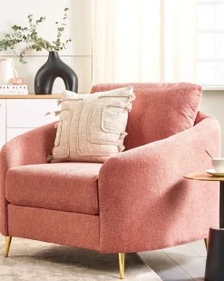 Almofada Decorativa Em Algodao Creme Com Padrao Abstrato 45 X 45 Cm Pleione