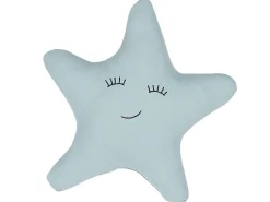 Almofada Decorativa Em Forma De Estrela Azul 40 X 40 Cm Bhopal