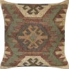 Almofada Decorativa Em Juta Multicolor 45 X 45 Cm Cumbum