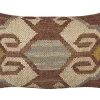 Almofada Decorativa Em Juta Multicolor 30 X 50 Cm Urpad