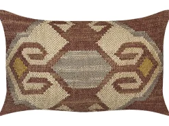 Almofada Decorativa Em Juta Multicolor 30 X 50 Cm Urpad