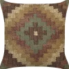 Almofada Decorativa Em Juta Multicolor 45 X 45 Cm Maguri