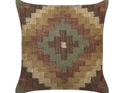 Almofada Decorativa Em Juta Multicolor 45 X 45 Cm Maguri