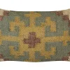 Almofada Decorativa Em Juta Multicolor 30 X 50 Cm Saron