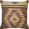 Almofada Decorativa Em Juta Multicolor 45 X 45 Cm Beel