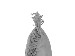 Almofada Decorativa Em Macrame De Algodao Cinzento 30 X 45 Cm Kirikkale