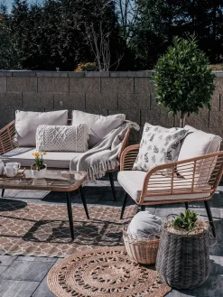 Almofada Decorativa Em Macrame De Algodao Cinzento 30 X 45 Cm Kirikkale