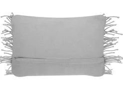 Almofada Decorativa Em Macrame De Algodao Cinzento 30 X 45 Cm Kirikkale