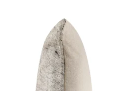 Almofada Decorativa Em Pele Cinzenta 45 X 45 Cm Marady