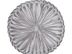Almofada Decorativa Em Veludo Cinzento 40 Cm Udala