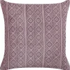 Almofada Decorativa Em Veludo Rosa 45 X 45 Cm Silybum