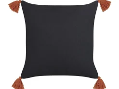 Almofada Decorativa Padrao Floral Em Veludo Multicolor 45 X 45 Cm Panax