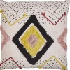 Almofada Decorativa Tufada Em Algodao Multicolor 45 X 45 Cm Solanum