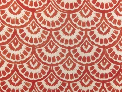 Almofada Decorativa Vermelha E Branca 45 X 45 Cm Rhus